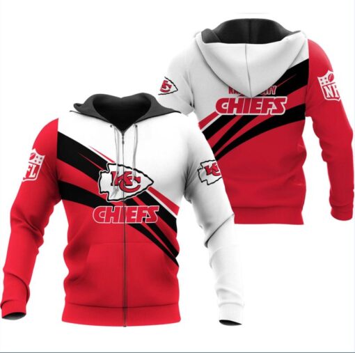 Nfl Kansas City Chiefs Limited Edition Zip Hoodie Fleece Hoodie Size S 5xl New003510 885