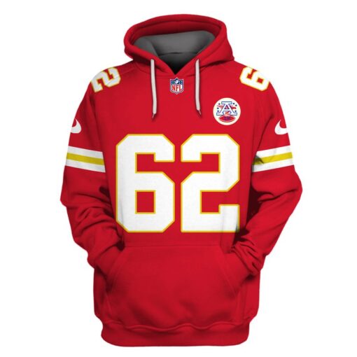 joe thuney kansas city chiefs american football conference champions hoodie zip hoodie red 04u0p