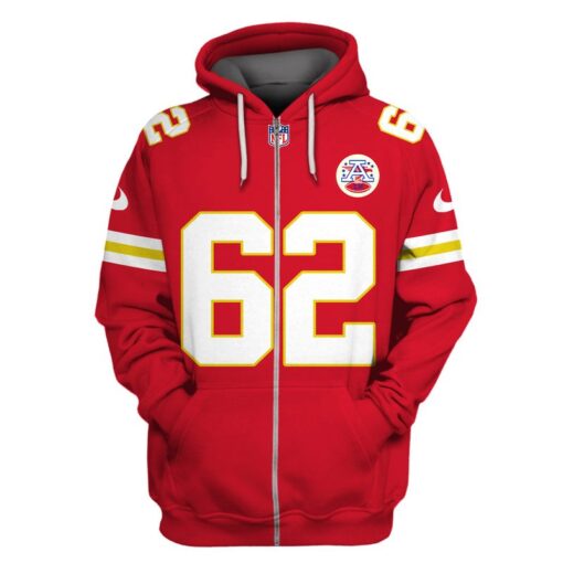 joe thuney kansas city chiefs american football conference champions hoodie zip hoodie red enlr4