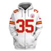 justin watson kansas city chiefs american football conference champions hoodie zip hoodie white twkx4