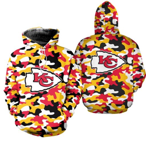 kansas city chiefs camo pattern limited edition hoodie and legging unisex size new066610 9a3qr