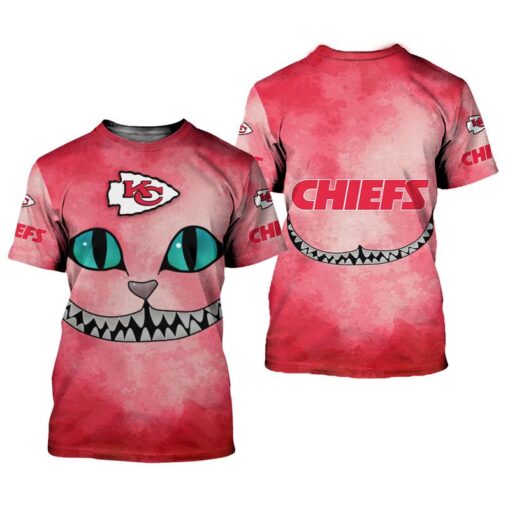 kansas city chiefs cheshire cat limited edition all over print t shirt unisex size nla0012102 fnp1g