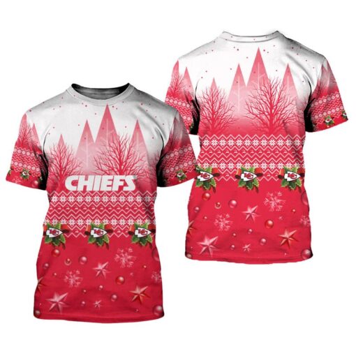 kansas city chiefs christmas pattern limited edition unisex t shirts nla0324106 vmsih