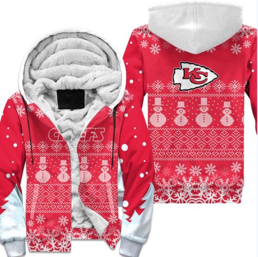 kansas city chiefs christmas pine hoodie zip up hoodie nla035110 z7esj