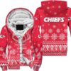 kansas city chiefs christmas reindeer hoodie zip hoodie fleece zip hoodie s 5xl new055610 3cpod