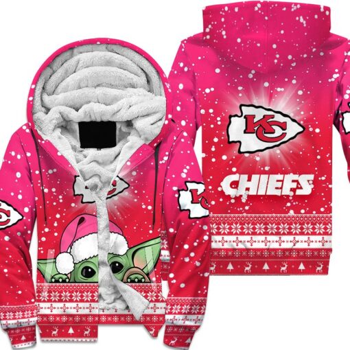 kansas city chiefs christmas yoda hoodie zip up hoodie nla031810 v4agi