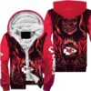 kansas city chiefs death halloween skull hoodie zip up hoodie nla022510 oforz