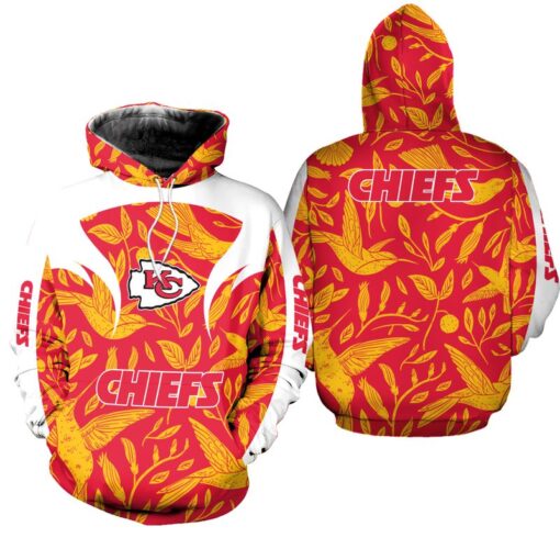 kansas city chiefs flowers hoodie zip up hoodie nla066210 hys0c