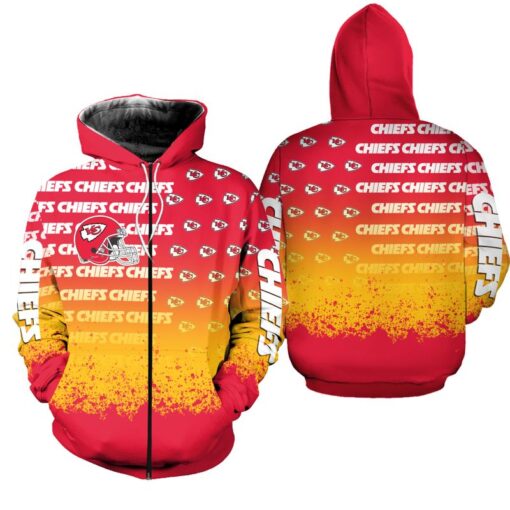 kansas city chiefs football helmets limited edition hoodie zip hoodie size new063410