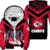 kansas city chiefs halloween wolf hoodie zip up hoodie fleece nla028310 nefdq