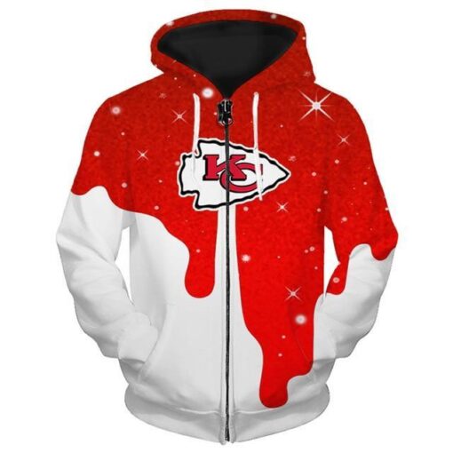 kansas city chiefs limited edition over print full 3d zip hoodie s 5xl gts003384 8gozu