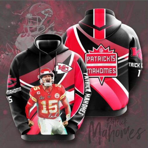 kansas city chiefs patrick mahomes 3d unisex hoodie gts005934 setvo