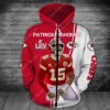 kansas city chiefs patrick mahomes 3d zip hoodie sizes s 5xl th1395 sk mdwk1