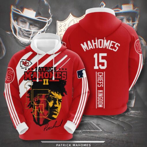 kansas city chiefs patrick mahomes number 15 limited edition 3d hoodie gts006318 5svhs