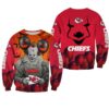 kansas city chiefs pennywise the dancing clown it hallowen hoodie zip up hoodie fleece nla020710 4vrg5