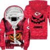 kansas city chiefs smiling pumpkin halloween hoodie zip up hoodie fleece nla026410 vitn9