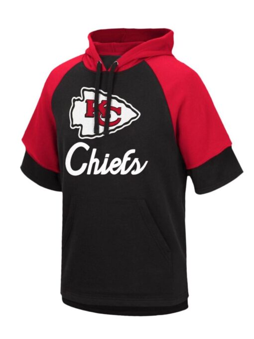 kansas city chiefs summer raglan short sleeve pullover hoodie gts005073 al5vz