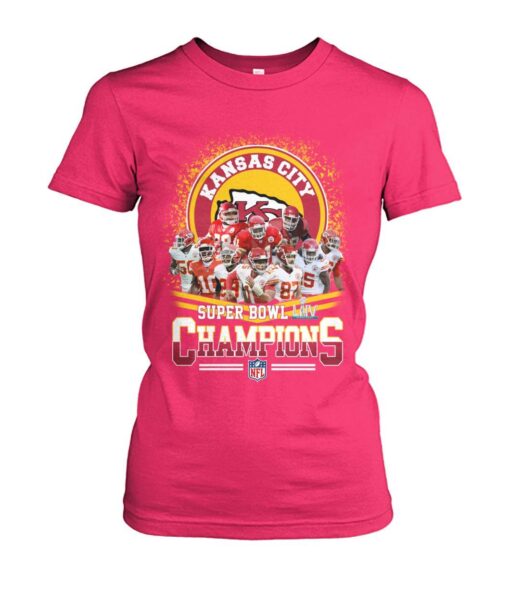 kansas city chiefs super bowl 54 champions men and women t shirts th131123