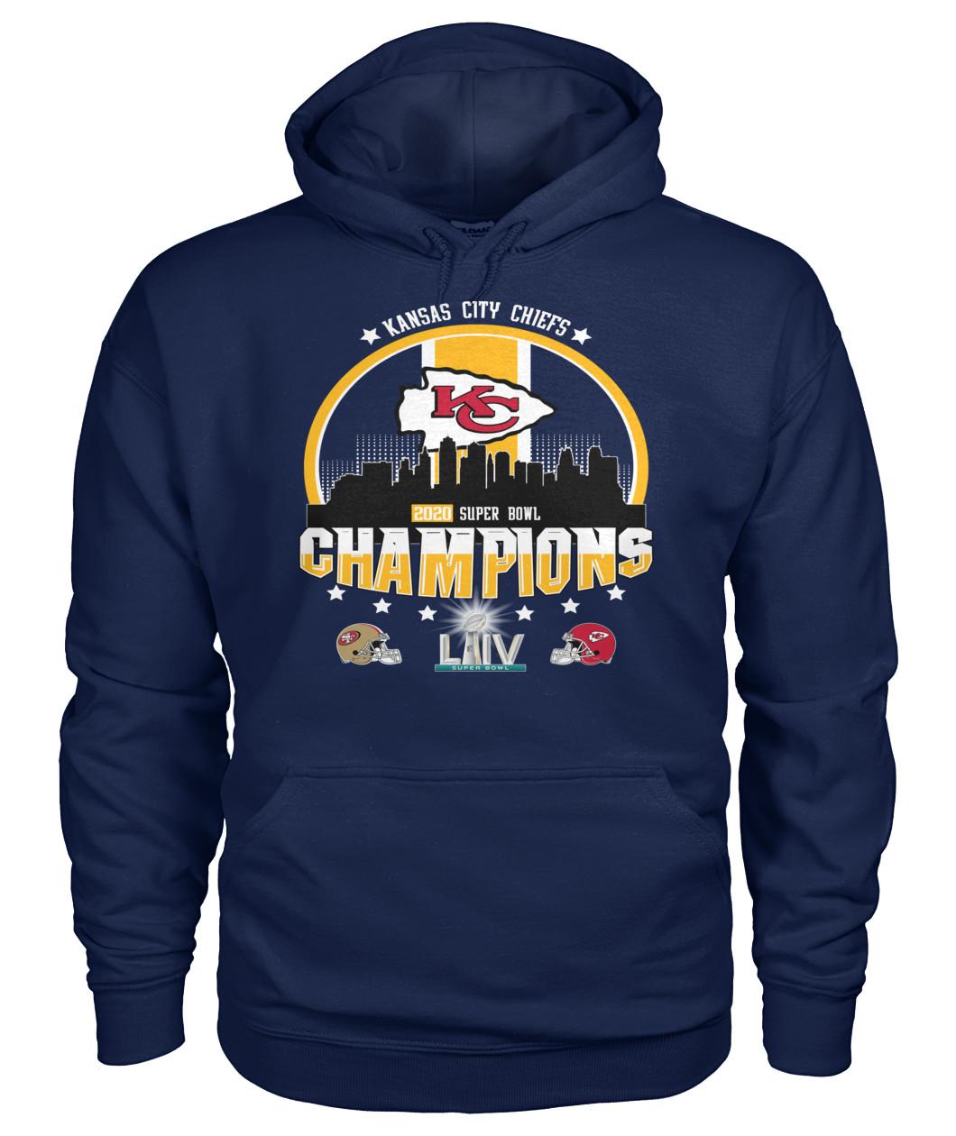 Kansas City Chiefs Super Bowl Champions 54  Hoodie Full Sizes Th1320