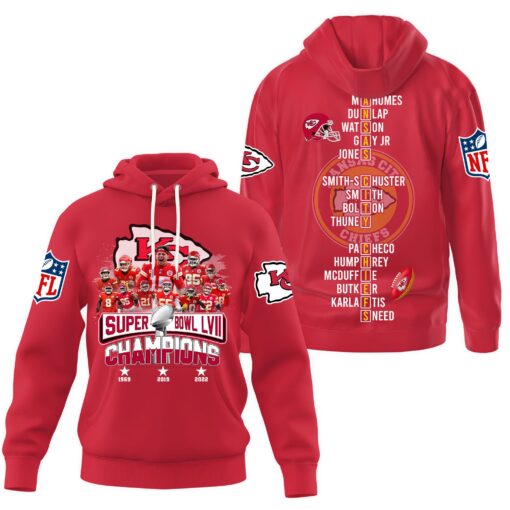 kansas city chiefs super bowl lvii champions hoodie zip hoodie 13 7iuyv