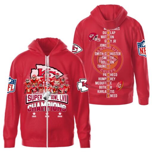 kansas city chiefs super bowl lvii champions hoodie zip hoodie 13