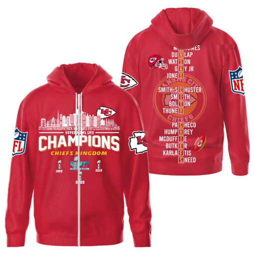 kansas city chiefs super bowl lvii champions hoodie zip hoodie 3 jo95l