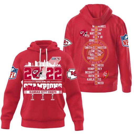 kansas city chiefs super bowl lvii champions hoodie zip hoodie 5 4rwet