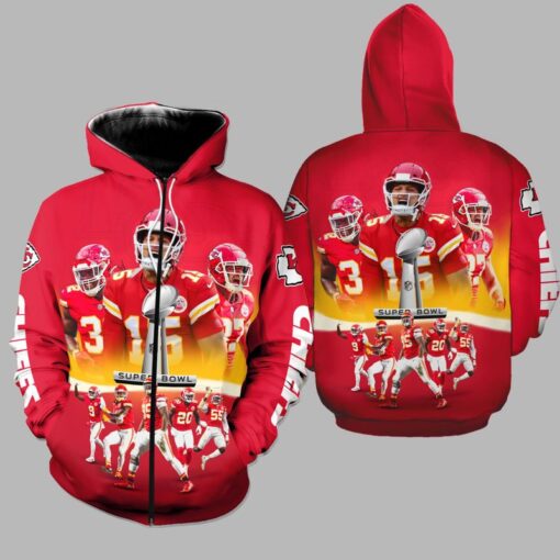 kansas city chiefs super bowl lvii unisex hoodie zip up hoodie nml001701 p1ge4