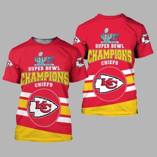 kansas city chiefs super bowl lvii unisex t shirts ptl0021014