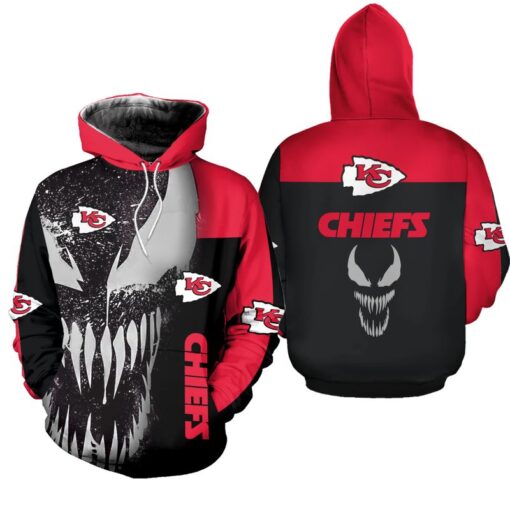 kansas city chiefs venom limited edition hoodie unisex sizes nla000410 1s9yu