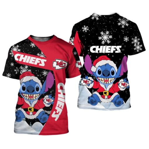 kansas city chiefs xmas st limited edition unisex t shirts nla0300106 so8i7