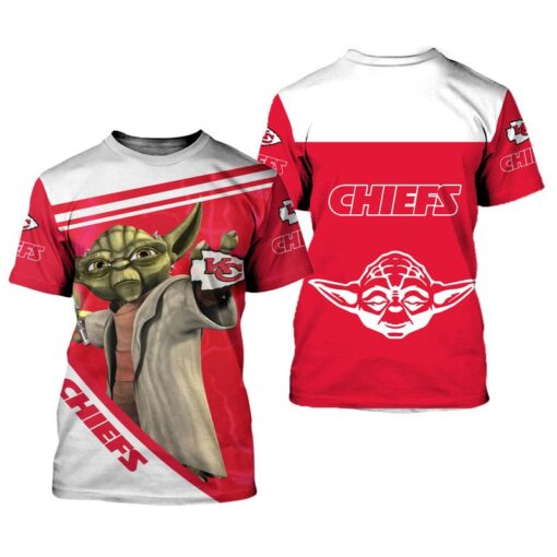 kansas city chiefs yoda limited edition all over print t shirts s 5xl nla0010102 q553f