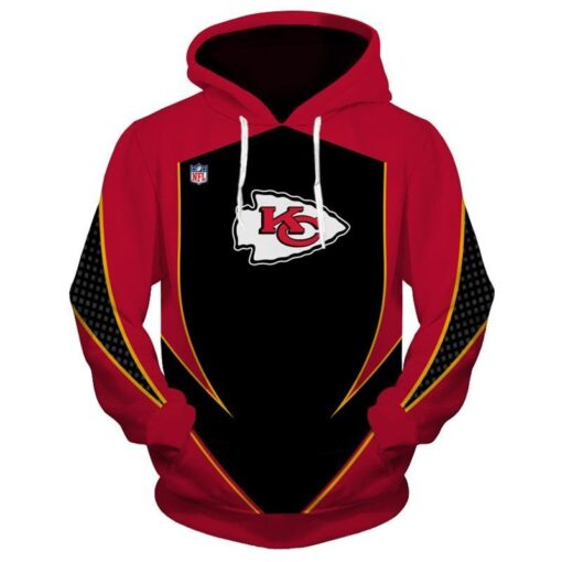 nfl football kansas city chiefs hoodie adult sizes s 5xl gts002133