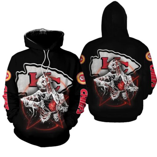 nfl kansas city chiefs limited edition hoodie zip hoodie unisex size new010410 d8t67