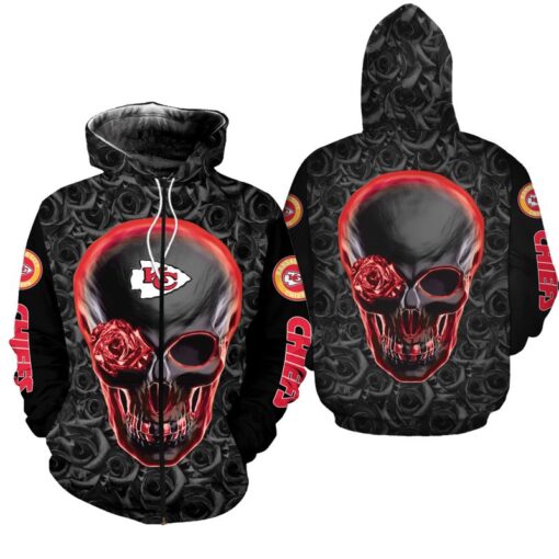 nfl kansas city chiefs limited edition zip up hoodie hoodie size s 5xl new008010 5krtg