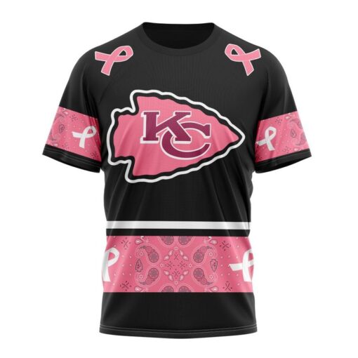 nfl kansas city chiefs pink breast cancer t shirts size s 5xl4 7el0u