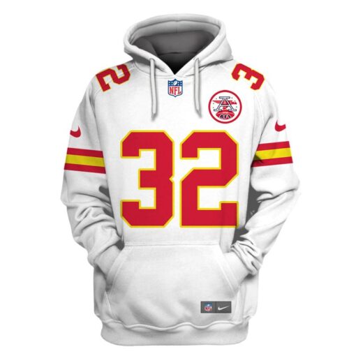 nick bolton kansas city chiefs american football conference champions hoodie zip hoodie white 2zg2l