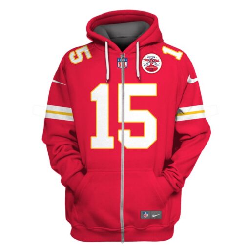 patrick mahomes kansas city chiefs american football conference champions hoodie zip hoodie jhs7b