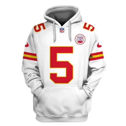 tommy townsend kansas city chiefs american football conference champions hoodie zip hoodie white qi4bu