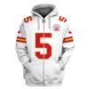 tommy townsend kansas city chiefs american football conference champions hoodie zip hoodie white qtrz7