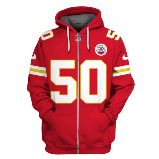 willie gay jr kansas city chiefs american football conference champions hoodie zip hoodie red 56hwz