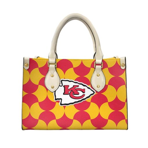 Stocktee Kansas City Chiefs India Mahdavis Bold Bisazza Pattern Limited Edition Fashion Lady Handbag NEW042310 2