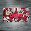 Stocktee Kansas City Chiefs Skull and Rose Pattern Limited Edition Tote Bag and Wallet NEW024910 3