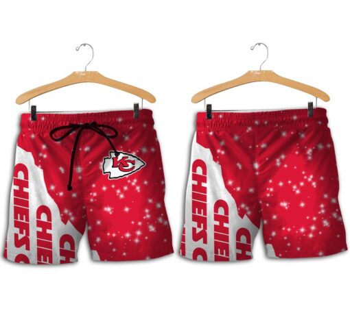 kansas city chiefs bling bling hawaiian shirt and shorts summer nla00751099933382 4zlgd