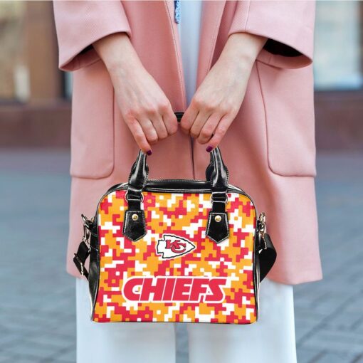 kansas city chiefs camo pattern limited edition lady leather handbag new02921037739756 7s2hc