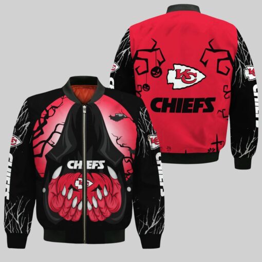 kansas city chiefs death halloween bomber jackets nla02431028507763 u5abo