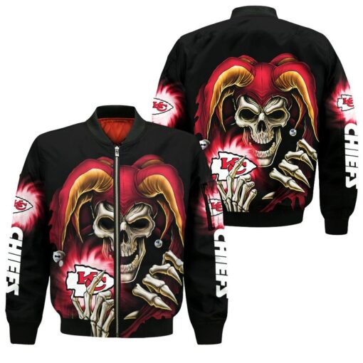 kansas city chiefs halloween clown bomber jackets nla0260109716225 onw2p