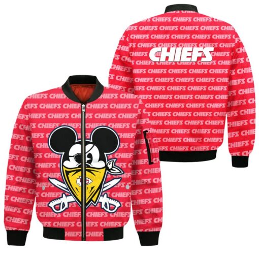 kansas city chiefs halloween evil mickey bomber jackets new04191040604757 zf2j5