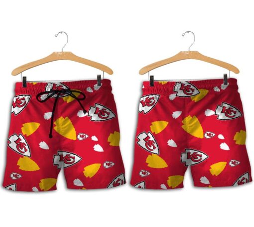 kansas city chiefs hawaii shirt and shorts summer new01871041770265 n1vc8