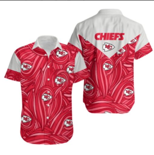 kansas city chiefs hawaiian shirt and shorts summer nla00541018037270 thrfq